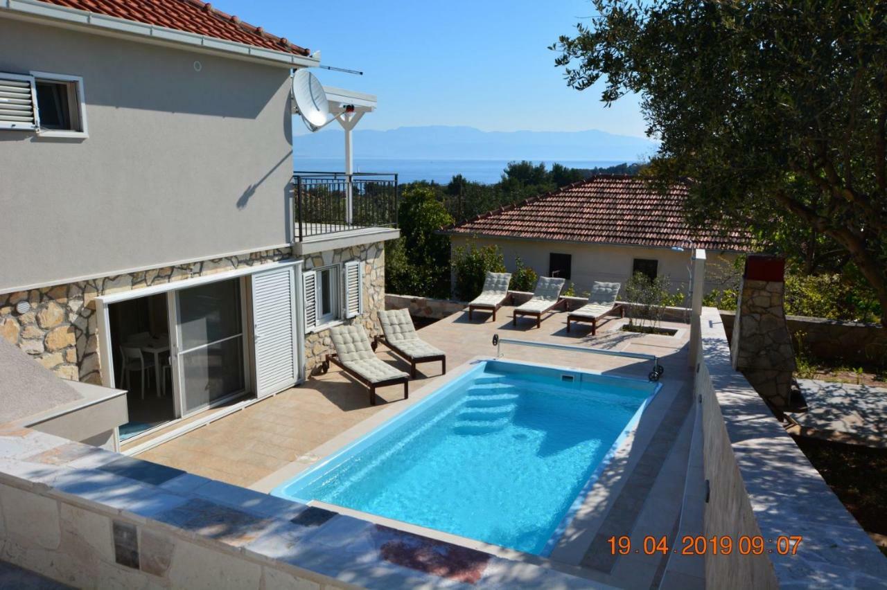 Sealodge: Luxurious Beachfront Villa with Private Pool and Sea Views Rogac Exterior photo
